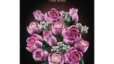 Lego Botanical - Buchet de trandafiri roz (10374)