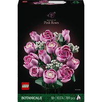 Lego Botanical - Buchet de trandafiri roz (10374) - 1