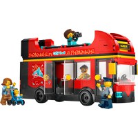 Lego City - Autobuz turistic rosu cu etaj 60407 - 2