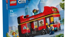 Lego City - Autobuz turistic rosu cu etaj 60407