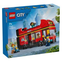Lego City - Autobuz turistic rosu cu etaj 60407 - 1