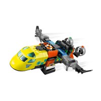 Lego City - Avion, autospeciala de service si aeroglisor in versiuni adaptate (60505) - 3