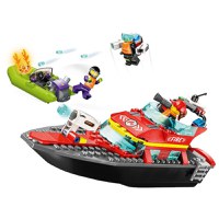 Lego City - Barca de salvare a pompierilor 60373 - 4