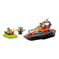 Lego City - Barca de salvare a pompierilor 60373 - 2