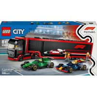 Lego City - Camion F1 cu masinile F1 RB20 si AMR24 60445 - 1