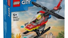 Lego City - Elicopter de pompieri 60411
