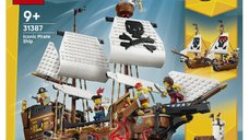 Lego Creator 3 in 1 - Corabie de pirati emblematica (31387)