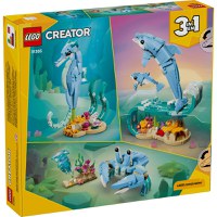 Lego Creator 3in1 - Animale marine Delfini superbi 31385 - 5