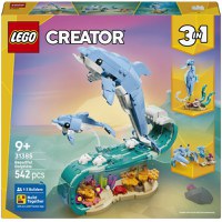 Lego Creator 3in1 - Animale marine Delfini superbi 31385 - 1