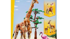 Lego Creator 3in1 Animale Salbatice din Safari 31150