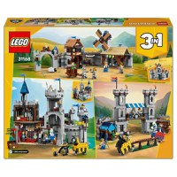 Lego Creator 3in1 - Castel medieval cu cai si cavaleri (31168) - 8