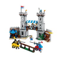 Lego Creator 3in1 - Castel medieval cu cai si cavaleri (31168) - 3
