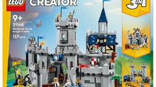 Lego Creator 3in1 - Castel medieval cu cai si cavaleri (31168)