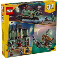 Lego Creator 3in1 - Conacul bantuit (31167) - 7