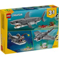 Lego Creator 3in1 - Rechin feroce cu un cufar de comori 31381 - 6