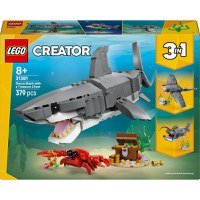 Lego Creator 3in1 - Rechin feroce cu un cufar de comori 31381 - 1