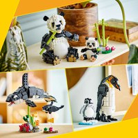 Lego Creator Animale Salbatice - Familia de Ursi Panda 31165 - 2