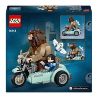 Lego Harry Potter - Hagrid si Harry intr-o tura cu motocicleta 76443 - 3