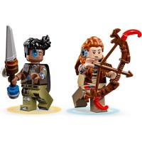 Lego Horizon Adventures - Adventures Aloy si Varl vs Shell-Walker si Sawtooth 77037 - 4