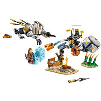 Lego Horizon Adventures - Adventures Aloy si Varl vs Shell-Walker si Sawtooth 77037 - 3