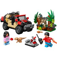 Lego Jurassic World Renasterea - Evadare off-road din calea unui Velociraptor (76972) - 2