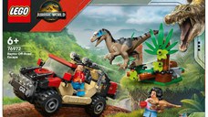 Lego Jurassic World Renasterea - Evadare off-road din calea unui Velociraptor (76972)