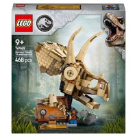 Lego Jurrasic World - Fosile de dinozaur Craniu de Triceratops 76969 - 1