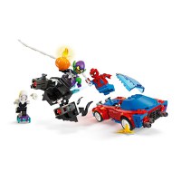 Lego Marvel - Masina de curse a Omului Paianjen si Venom Green Goblin 76279 - 3