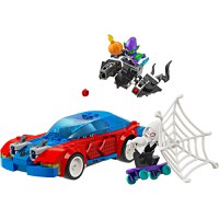 Lego Marvel - Masina de curse a Omului Paianjen si Venom Green Goblin 76279 - 2