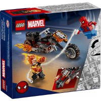 Lego Marvel - Omul Paianjen vs Calaretul fantoma pe motocicleta (76335) - 6