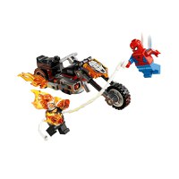 Lego Marvel - Omul Paianjen vs Calaretul fantoma pe motocicleta (76335) - 3