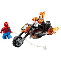 Lego Marvel - Omul Paianjen vs Calaretul fantoma pe motocicleta (76335) - 2