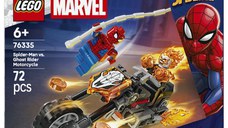 Lego Marvel - Omul Paianjen vs Calaretul fantoma pe motocicleta (76335)