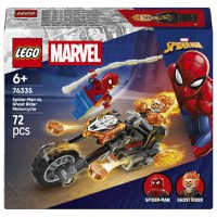 Lego Marvel - Omul Paianjen vs Calaretul fantoma pe motocicleta (76335) - 1