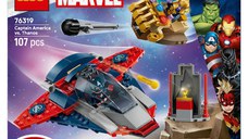 Lego Marvel Razbunatorii - Capitanul America vs Thanos 76319