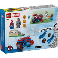 Lego Marvel - Spidey pe motocicleta vs Rhino (11206) - 6