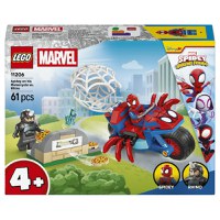 Lego Marvel - Spidey pe motocicleta vs Rhino (11206) - 1