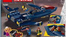 Lego Marvel Super Heroes Avionul X Jet al X-Men
