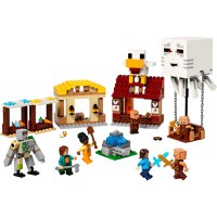 Lego Minecraft - Atacul Baloanelor Ghast asupra Satului (21273) - 2