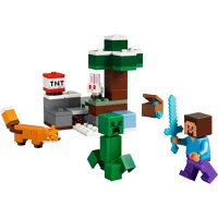 Lego Minecraft - Aventura din Taiga a lui Steve (21583) - 2