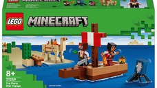 Lego Minecraft - Calatorie pe corabia de pirati (21259)