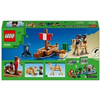 Lego Minecraft - Calatorie pe corabia de pirati (21259) - 6