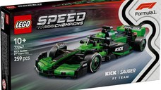 Lego Speed Champions Masina de Curse KICK Sauber F1 Team C44 (77247)