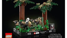 Lego Star Wars - Diorama de Urmarire cu Speederul pe Endor 75353