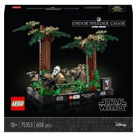 Lego Star Wars - Diorama de Urmarire cu Speederul pe Endor 75353 - 1