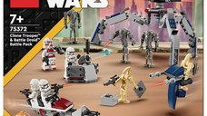 Lego Star Wars - Pachet de lupta, Clone Trooper si droid de lupta 75372
