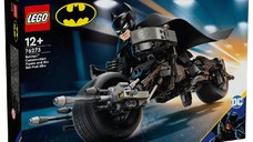 Lego Super Heroes - Figurina de constructie Batman si motocicleta Bat-Pod 76273