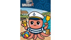 Magnet Standard The Good Gift - Pieuvre Breizh Kawaii