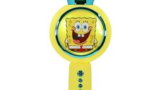Microfon Karaoke Popsing LED Light Up Wireless OTL - SpongeBob