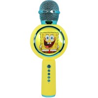 Microfon Karaoke Popsing LED Light Up Wireless OTL - SpongeBob - 1